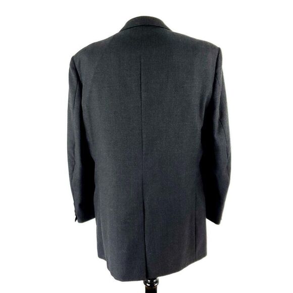 Vintage Stafford American Craftsman 2 Button Blazer 42L Gray - Picture 5 of 11